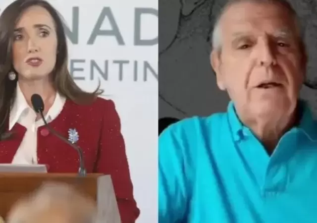 Victoria Villarruel arremete contra el exlder montonero Mario Firmenich