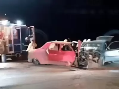 Accidente de trnsito dej como saldo 4 fallecidos.