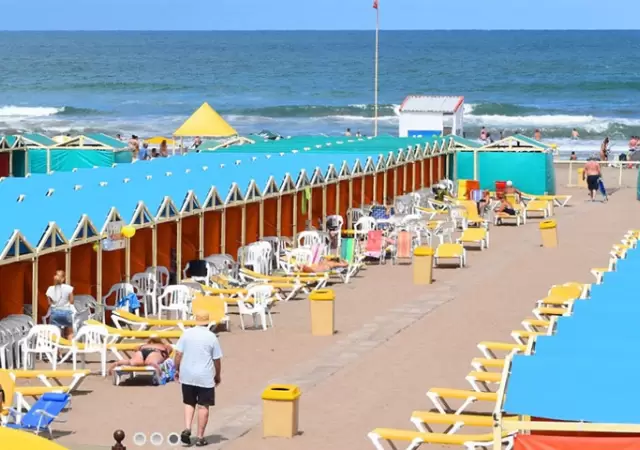 Balnearios de Mar del Plata.