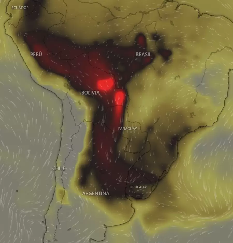 Los incendios comenzaron en el Amazonas, pero ya hay alerta nacional en Bolivia