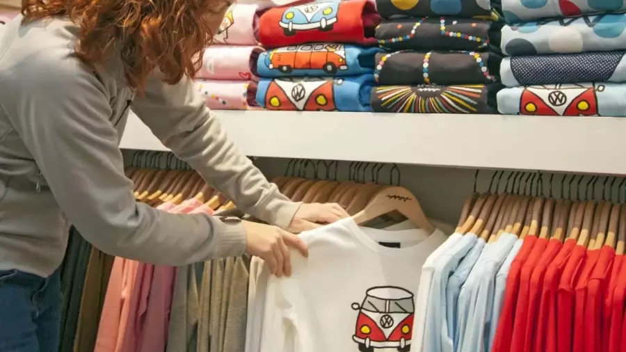 Comprando ropa