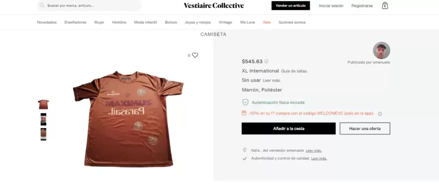 Vestiaire Collective es el mayor mercado mundial de ropa y accesorios de moda de segunda mano, de lujo y de diseo, tanto nuevos como usados.