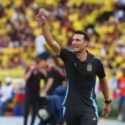 Scaloni se quej del arbitraje y del penal: "Decidi el partido"