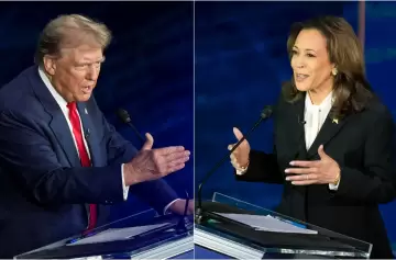 Trump y Harris se dijeron de todo en el debate de Filadelfia.