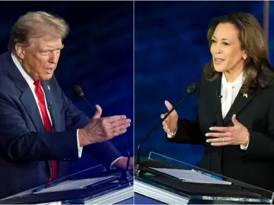 Trump y Harris se dijeron de todo en el debate de Filadelfia