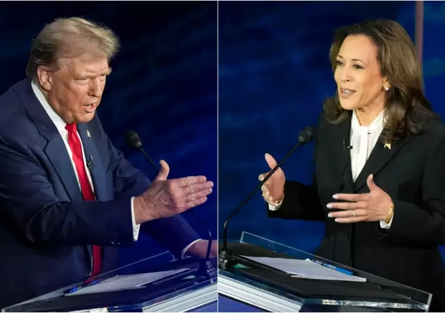 Trump y Harris se dijeron de todo en el debate de Filadelfia.