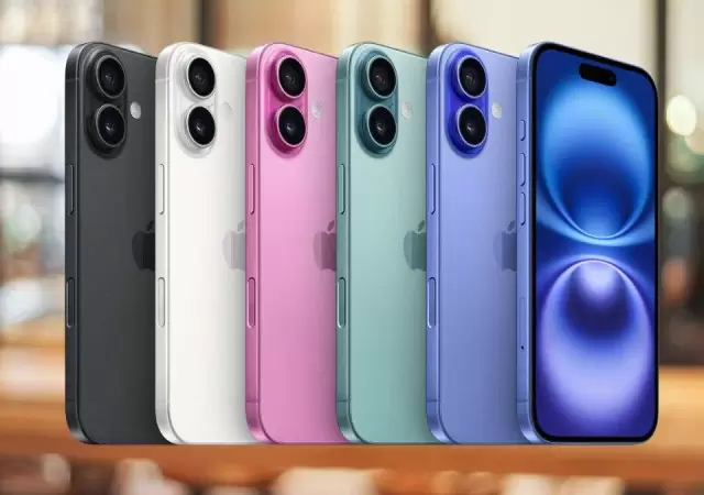 La gama del iPhone 16.