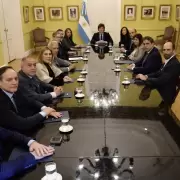 Javier Milei se reuni con senadores de bloques aliados en la Casa Rosada