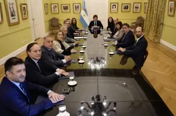 Javier Milei se reuni con senadores de bloques aliados en la Casa Rosada