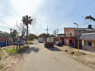 El hecho ocurri en el barrio Granadero Baigorria, en Rosario. (Imagen de Google Street)