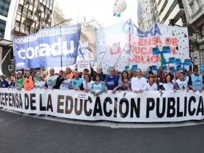 Marcha federal universitaria.