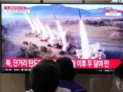 Segn Pyongyang, los misiles tienen la capacidad de transportar ojivas nucleares de gran tamao.