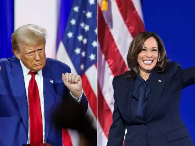 Donald Trump y Kamala Harris.