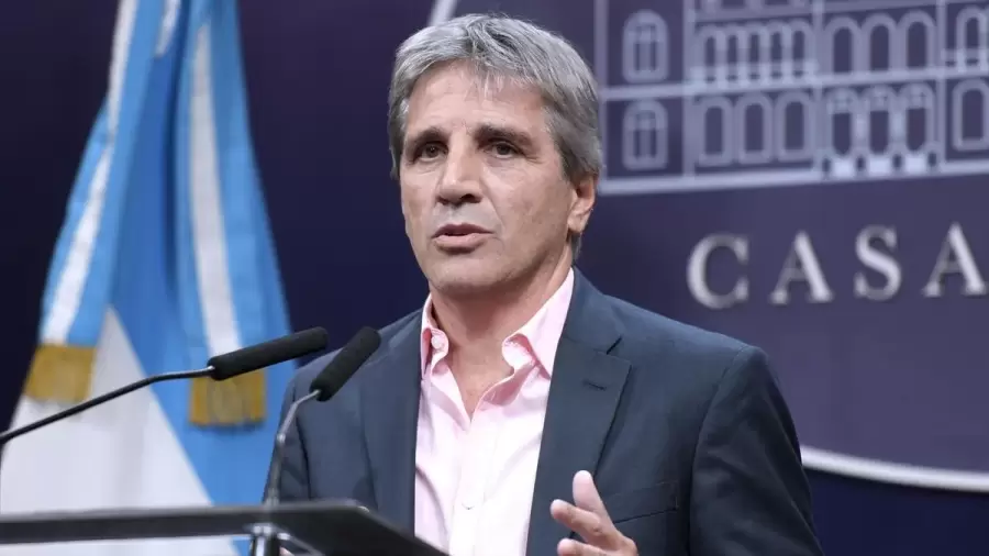 Luis Caputo, ministro de Economa de la Nacin