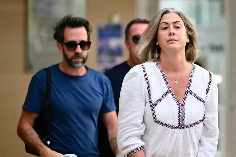 Florian y Caroline Pelicot, dos de los tres hijos que tuvo la pareja