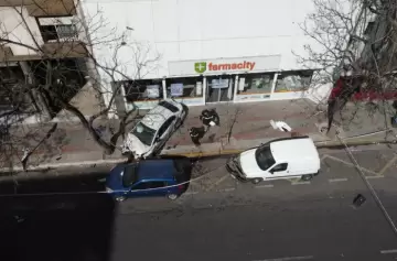 El accidente en la Ciudad de Crdoba ayer conmocion al vecindario donde ocurri el accidente que arroj mltiples heridos.