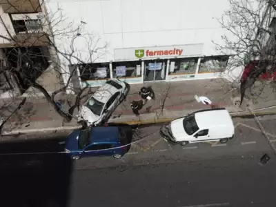 El accidente en la Ciudad de Crdoba ayer conmocion al vecindario donde ocurri el accidente que arroj mltiples heridos.