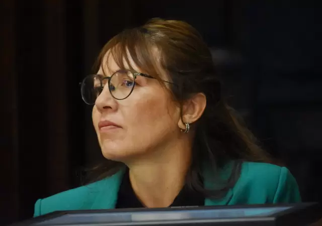 La diputada Jimena Cogo, representante del bloque PRO - LUM.