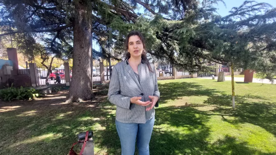 Silvina Anfuso, concejala godoicrucea por el partido Libres del Sur