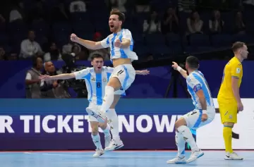 Gran triunfo argentino en el Mundial de Futsal