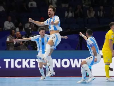 Gran triunfo argentino en el Mundial de Futsal