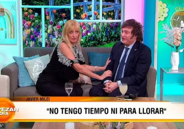 Amalia Gonz�lez quiere convivir con Javier Milei.