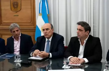 Guillermo Francos y Luis Caputo encabezaron la reunin