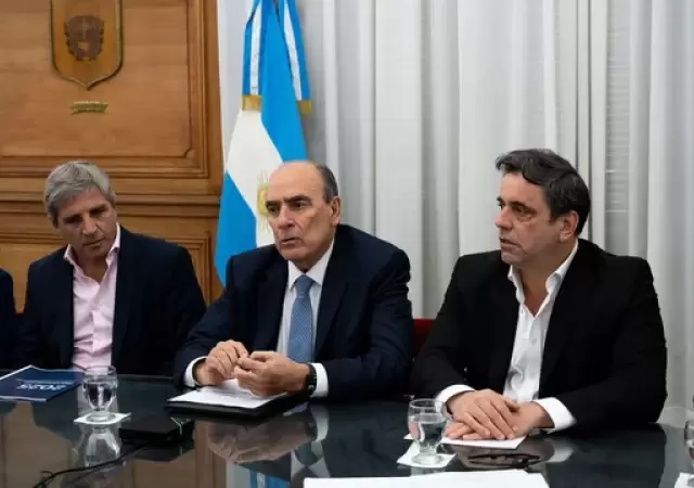 Guillermo Francos y Luis Caputo encabezaron la reunin