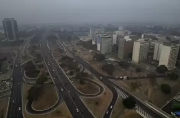 La capital brasilea se encuentra envuelta en un humo txico, aunque todava no se informan evacuaciones.