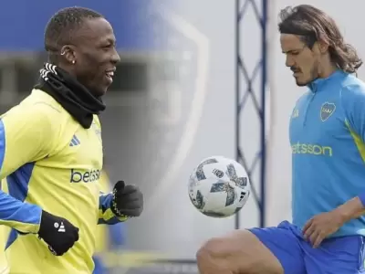 Luis Advncula y Edinson Cavani, fijas para el superclsico