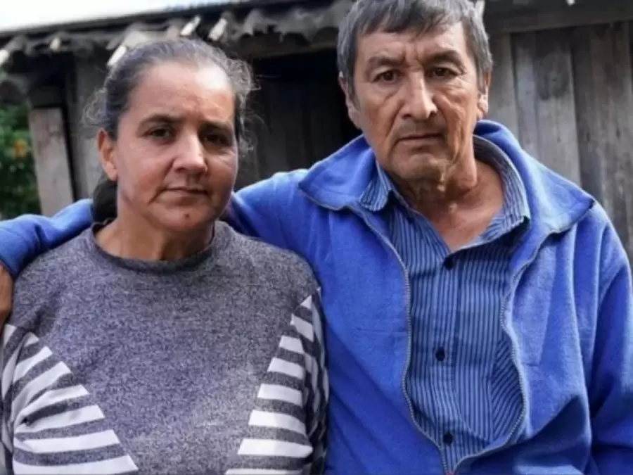 los padres de loan, maria noguera y jose pena