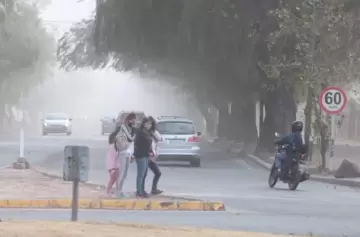 Alerta Zonda! Suspensin de clases en Malarge y San Rafael