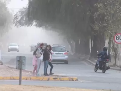 Alerta Zonda! Suspensin de clases en Malarge y San Rafael