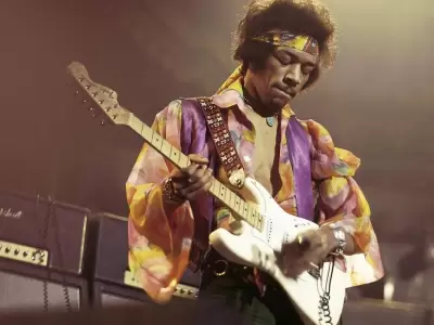 Hendrix, el mejor guitarrista de todos los tiempos.