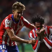 Atltico Madrid consigui un triunfo agnico ante Leipzig