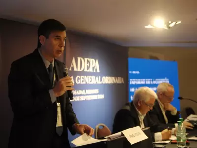 Daniel Dessein, presidente de la Comision de Libertad de Prensa