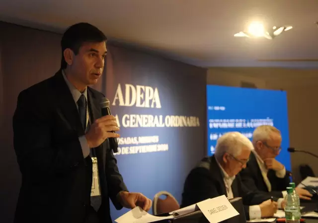 Daniel Dessein, presidente de la Comision de Libertad de Prensa