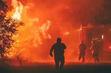 Un joven fue detenido por los devastadores incendios en Capilla del Monte