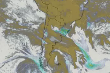 Tormentas, vientos fuertes e ingreso de aire fro en la Patagonia