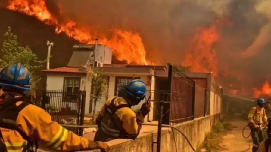 Esfuerzo de los bomberos