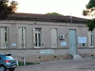 Hospital San Benjamn, donde fue atendida la vctima.