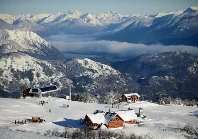 Centro de esqu Chapelco, en San Martn de los Andes.