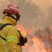 Continan focos activos y Milei viaja para monitorear el operativo de emergencia