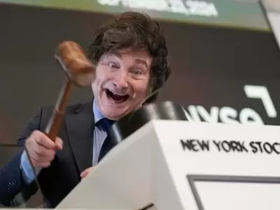 El presidente Javier Milei se refiri en Wall Street a una futura eliminacin del cepo. (Foto: web)