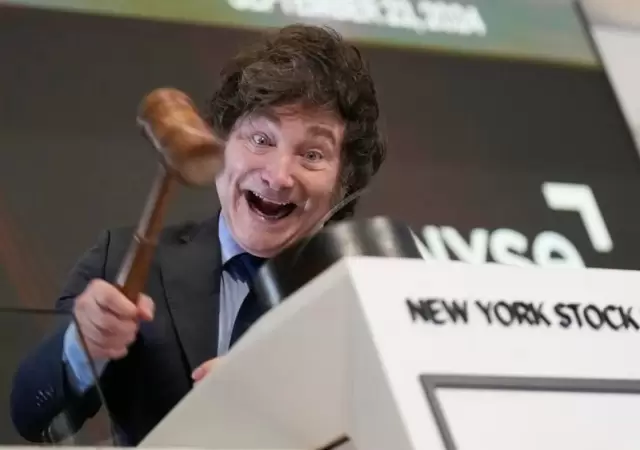 El presidente Javier Milei se refiri en Wall Street a una futura eliminacin del cepo. (Foto: web)