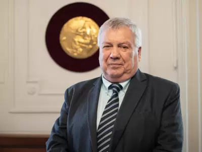 Ricardo Gelpi, rector de la Universidad de Buenos Aires.