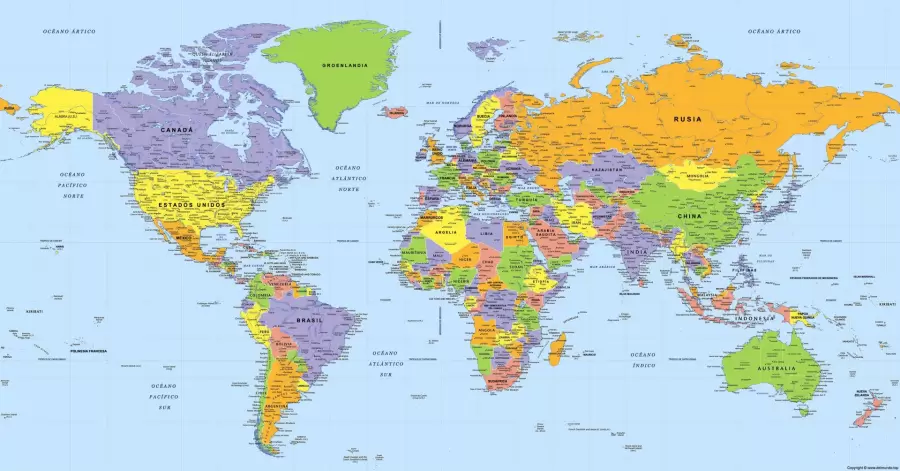 Pases del mundo: el hogar de los apellidos