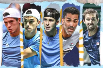 El equipo argentino de Copa Davis