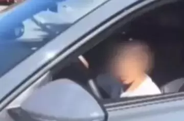 El video que enciende las alarmas!: nio al volante en Mar del Plata