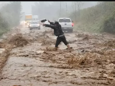 El paso del huracn dej catastrficas consecuencias en el sureste de EE.UU.